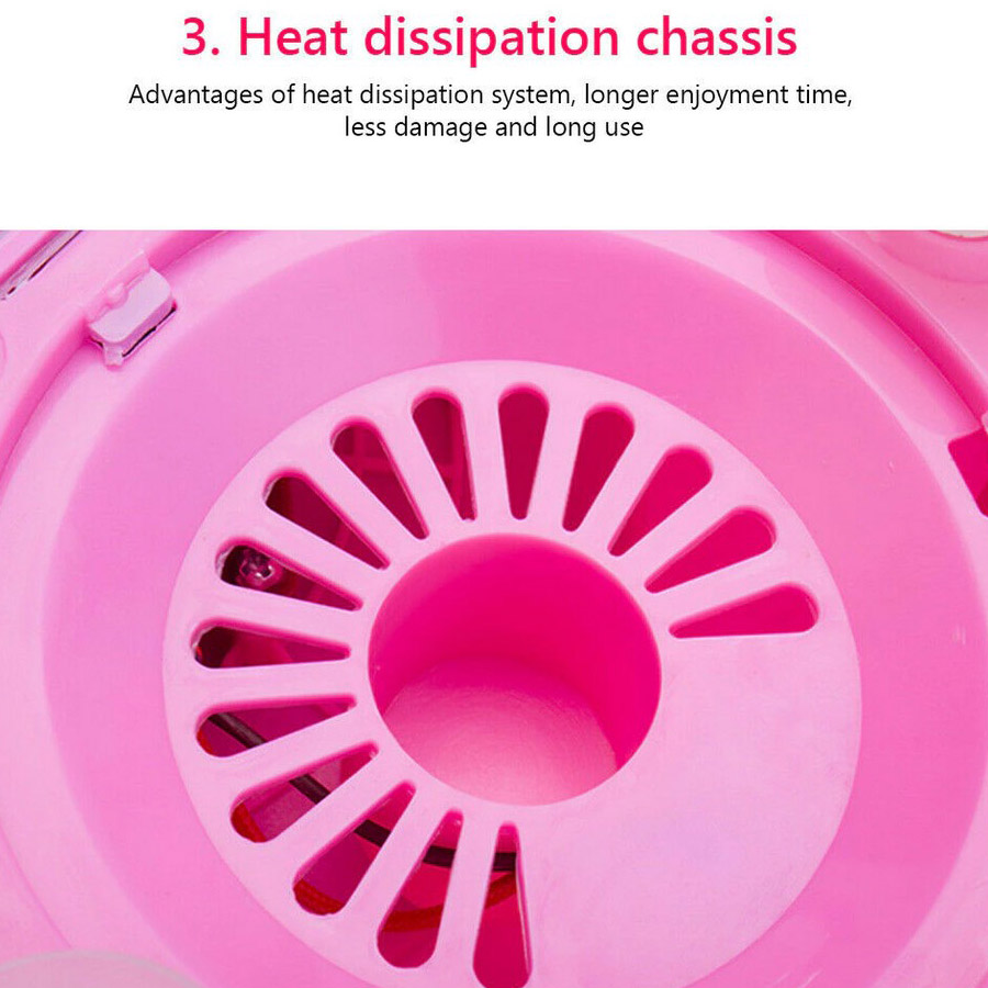 Μηχανή Παρασκευής Μαλλί της Γριάς 500W - Cotton Candy Maker